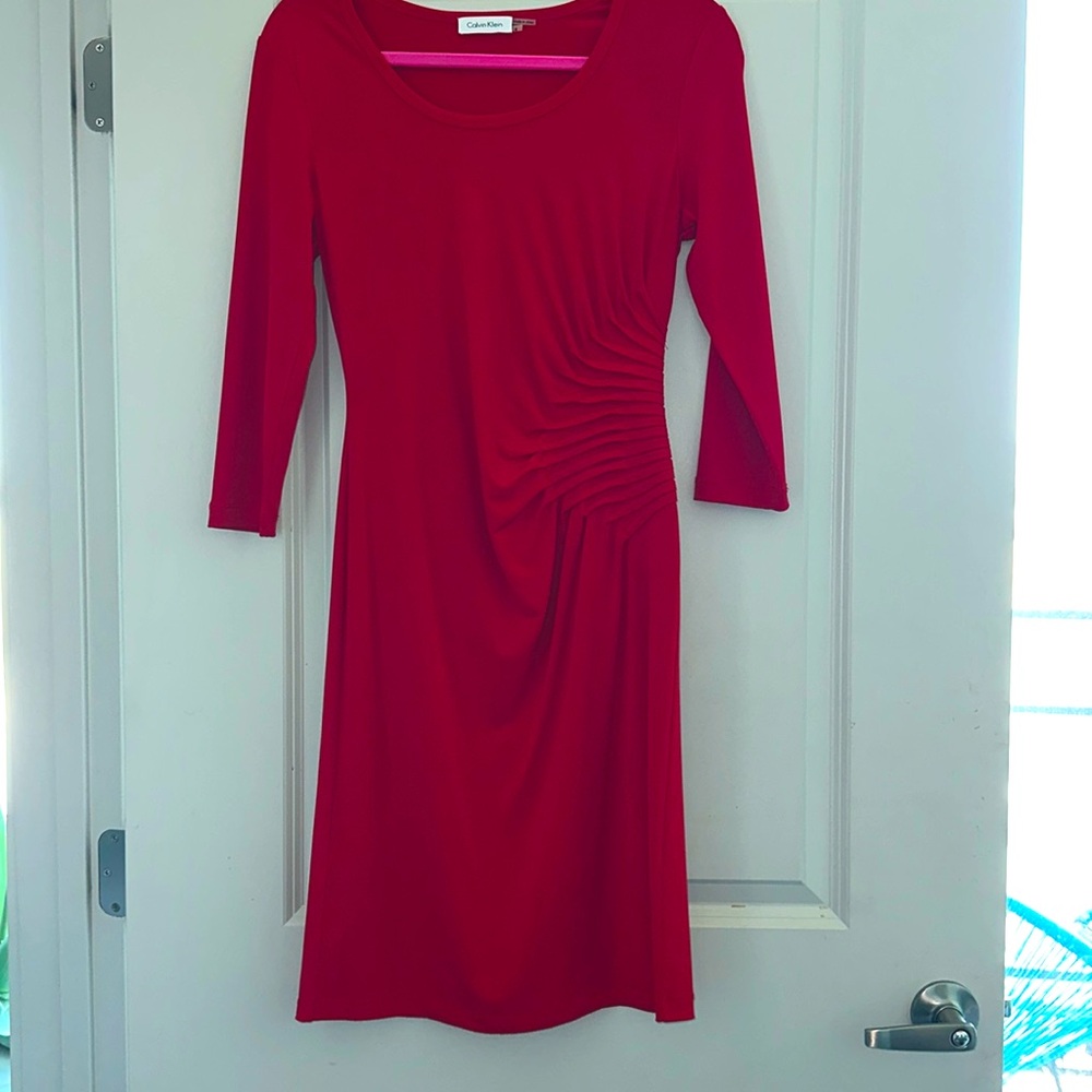 Long sleeve midi dress